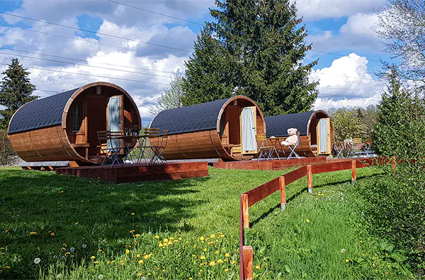Übernachten im Fass Viechtach für 4 (2 Nächte) - 1