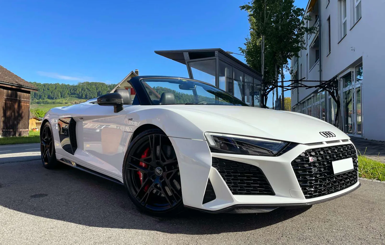 Audi R8 Spyder V10 mieten Au (12 Std.) - 1
