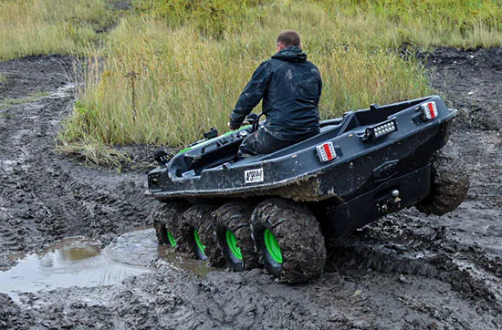 Amphibienfahrzeug Argo 8x8 fahren Raum Graz - 4