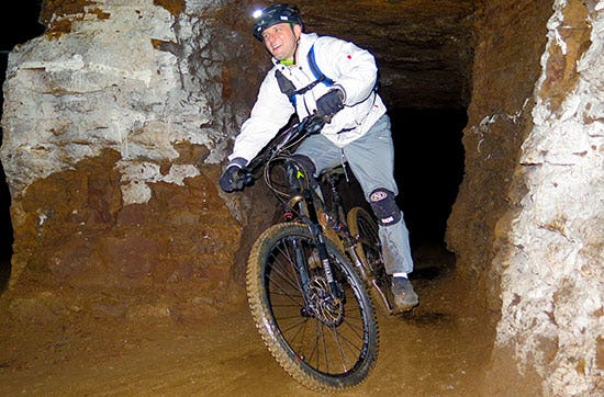 MTB-Tour im Bergwerk Raum Saalfeld