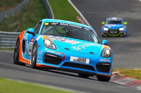 Porsche Cayman 981 Renntaxi auf der Nordschleife - 1