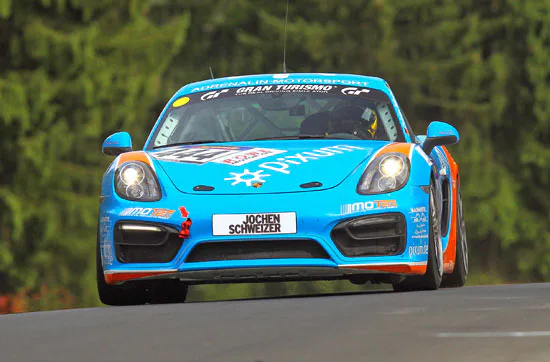 Porsche Cayman 981 Renntaxi auf der Nordschleife - 2