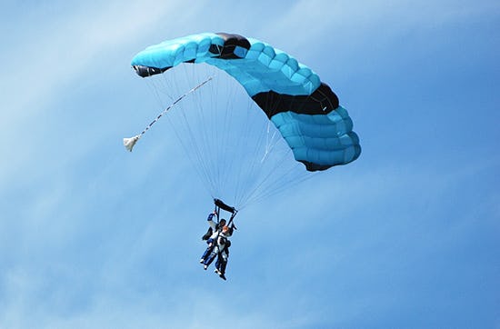 Fallschirm Tandemsprung Österreich