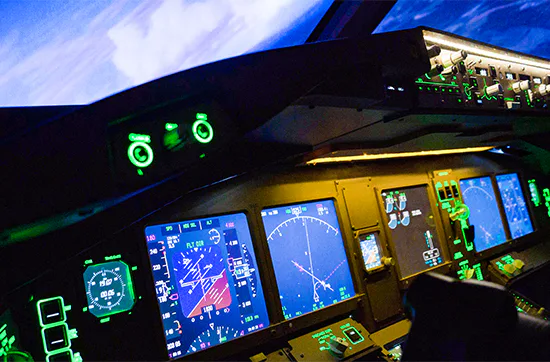 Flugsimulator Boeing 777 in Zürich (30 Min) - 2