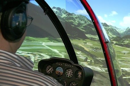 Helikopter Simulator Robinson R22