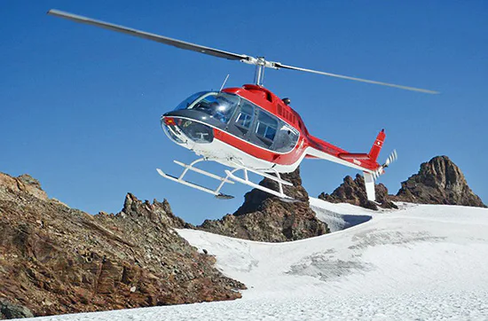 Helikopterflug mit Gletscherfrühstück in den Schweizer Alpen für 2 - 3