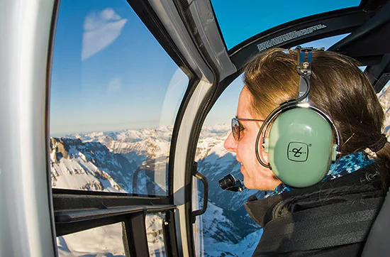 Helikopterflug mit Gletscherfrühstück in den Schweizer Alpen für 2 - 8