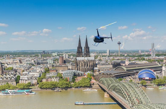 Hubschrauber-Rundflug über Köln