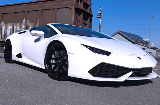 Lamborghini Huracán Spyder fahren Raum St. Gallen (6 Std.)