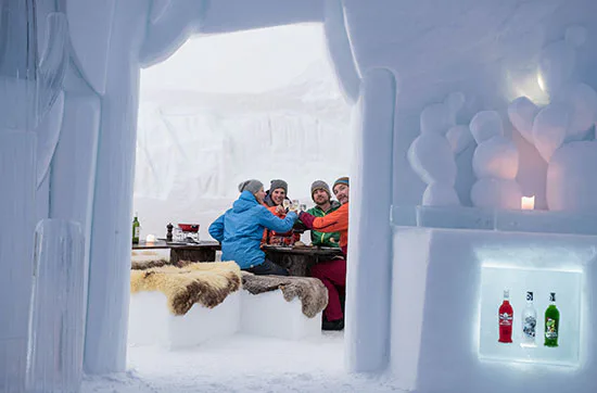 Romantische Nacht im Iglu in Kühtai für 2 - 4