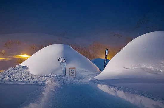 Romantische Nacht im Iglu in Kühtai für 2 - 8