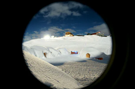 Übernachtung mit Käsefondue im 4er-Iglu - 8