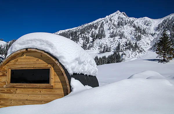 Übernachtung mit Käsefondue im 4er-Iglu - 5