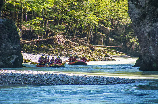 Kurzurlaub im Chiemgau mit Rafting für 2 - 3