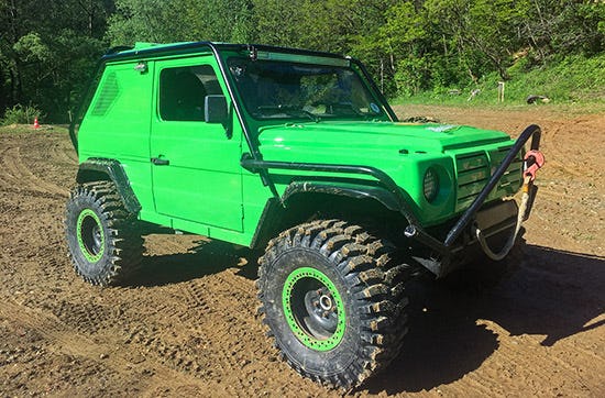 Mercedes G Offroad Challenge