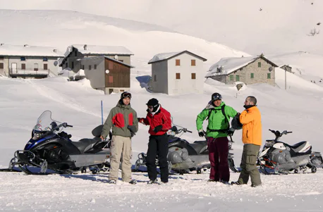 Motorschlitten-Tagestour am Splügenpass - 7