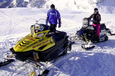 Wochenende mit Motorschlitten Tour für 2