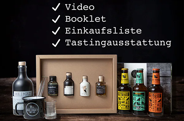 Online Gin Tasting mit Tastingbox (60 Min.) - 4