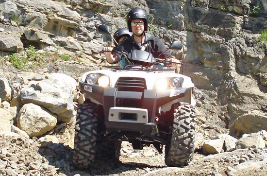 Quad-Tour mit BBQ Interlaken