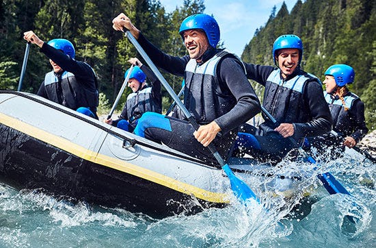 Rafting Tour in Schneizlreuth (1/2 Tag)