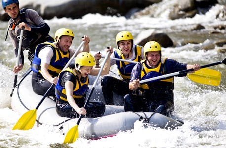 Rafting Schnuppertour im Zillertal