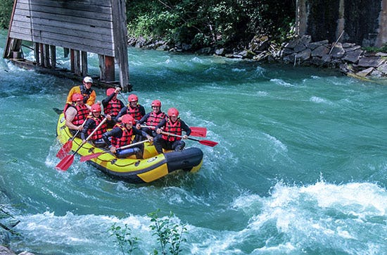 Rafting-Tour in der Steiermark für 2