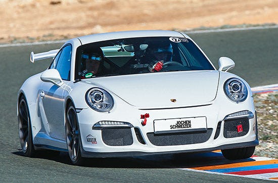Rennstreckentraining Porsche 911 GT3 Clubsport
