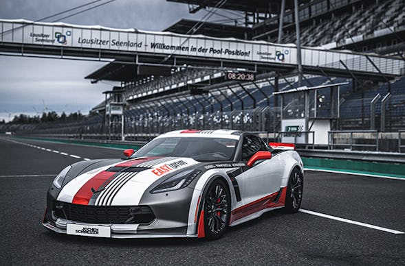 Renntaxi Corvette (4 Runden)