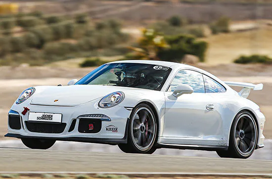 Porsche GT3 CS Race-Taxi beim NLS-Rennen am Nürburgring