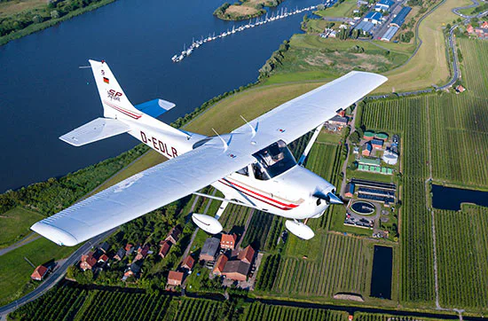 Cessna Rundflug & Candle Light Dinner Hamburg für 2 - 2