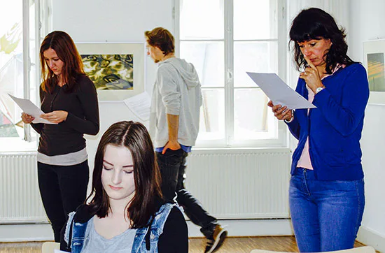 Schauspielkurs mit Gabrielle Odinis in München - 2