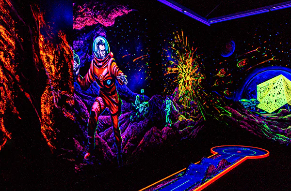 3D Schwarzlicht Minigolf Schwäbisch Gmünd - 3