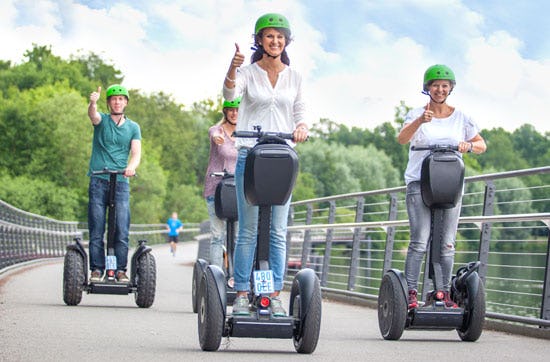 Segway GPS-Schnitzeljagd