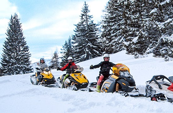 Schneemobil-Tour im Mühlviertel (Mo-Do)