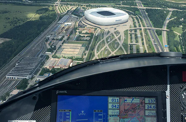 Tragschrauber Rundflug über München (80 Min.) - 5