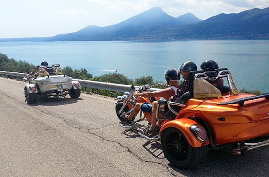 Geführte Trike Tour am Gardasee