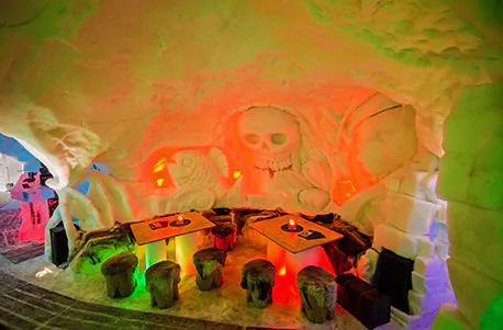 Übernachtung mit Käsefondue im 4er-Iglu - 3