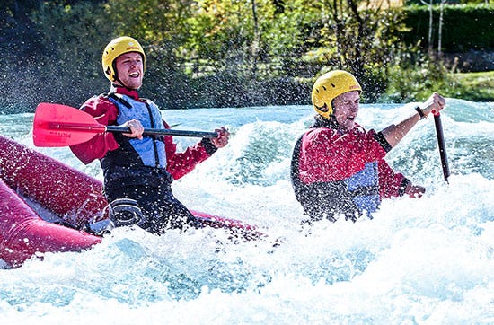 Wildwasser-Kanutour Raum Bad Tölz