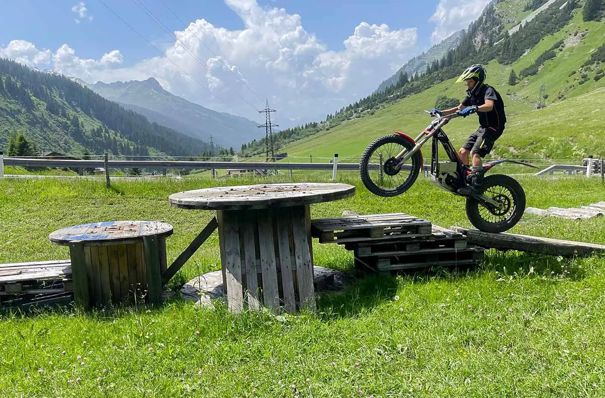 E-Trial fahren Stuben am Arlberg (30 Min.) - 2