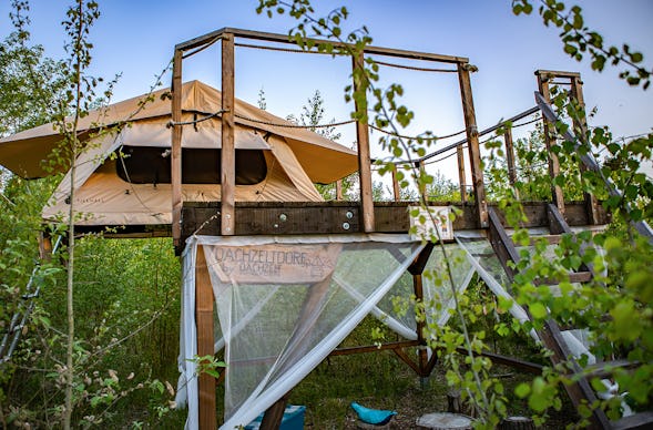 Außergewöhnlich Übernachten im Dachzelt Freilingen für 2 (2 Nächte)