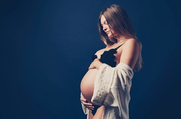 Babybauch Fotoshooting