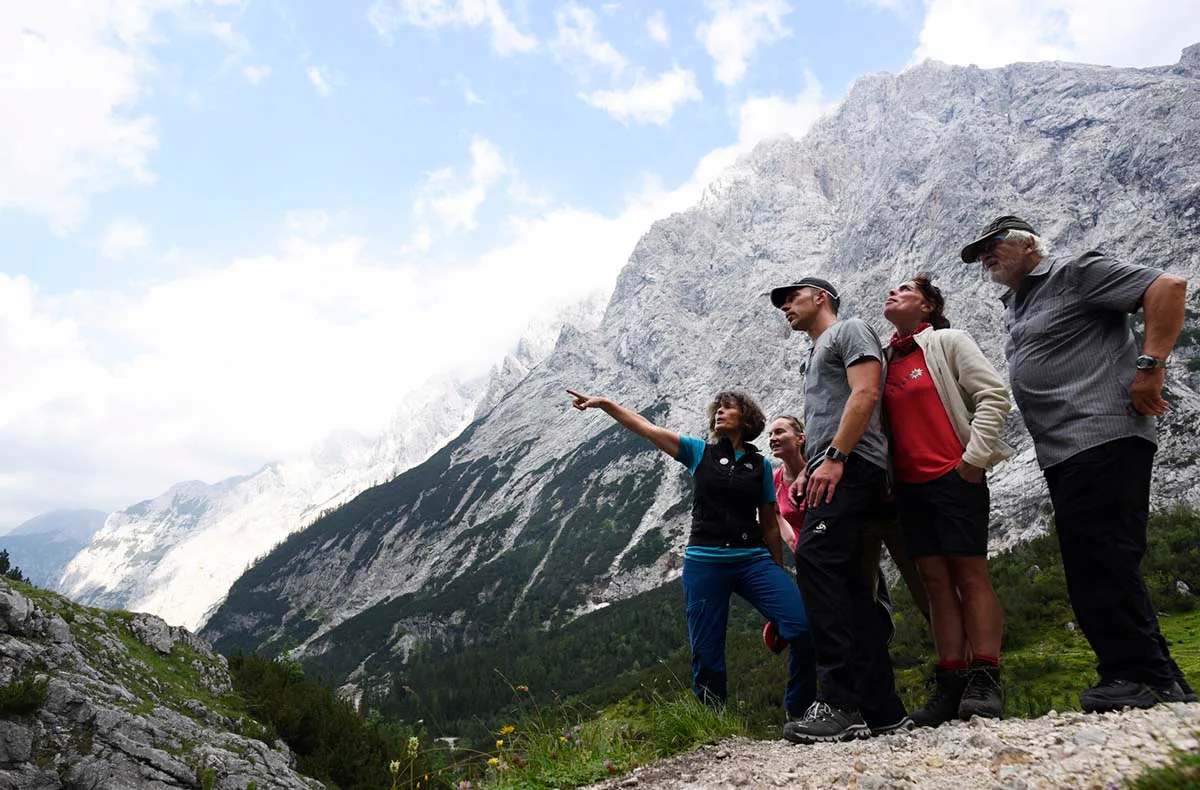 Bergwanderung Höllentalklamm an der Zugspitze - 1