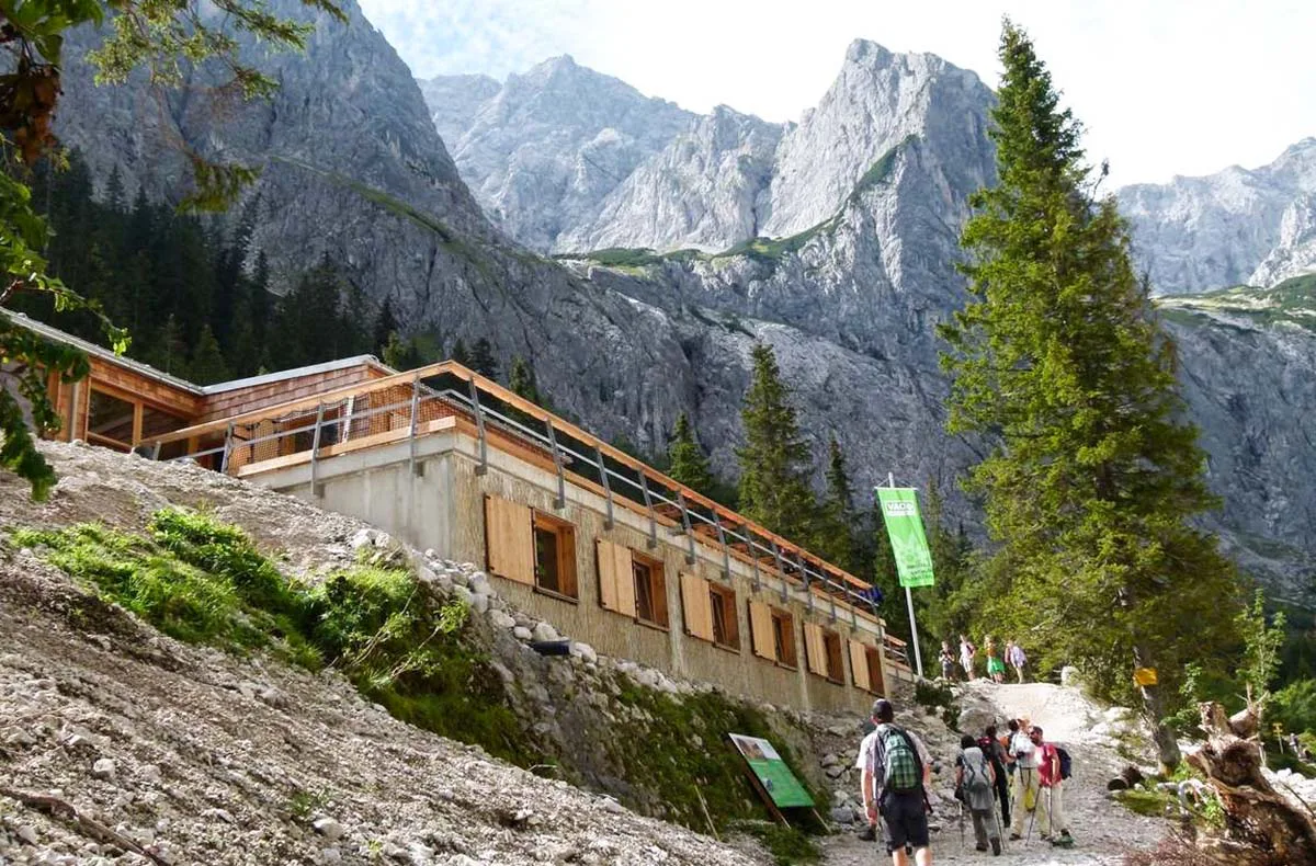 Bergwanderung Höllentalklamm an der Zugspitze - 3