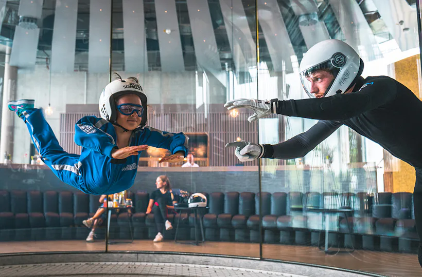 Bodyflying für Kinder (2 Min.) - Arena München