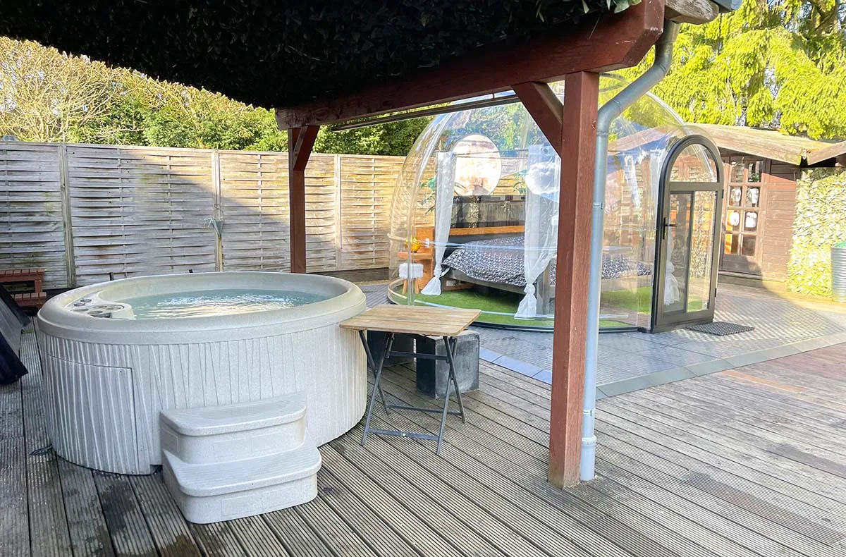 Bubble Hotel mit Apartment und Whirlpool Raum Gerolstein für 2 - 4