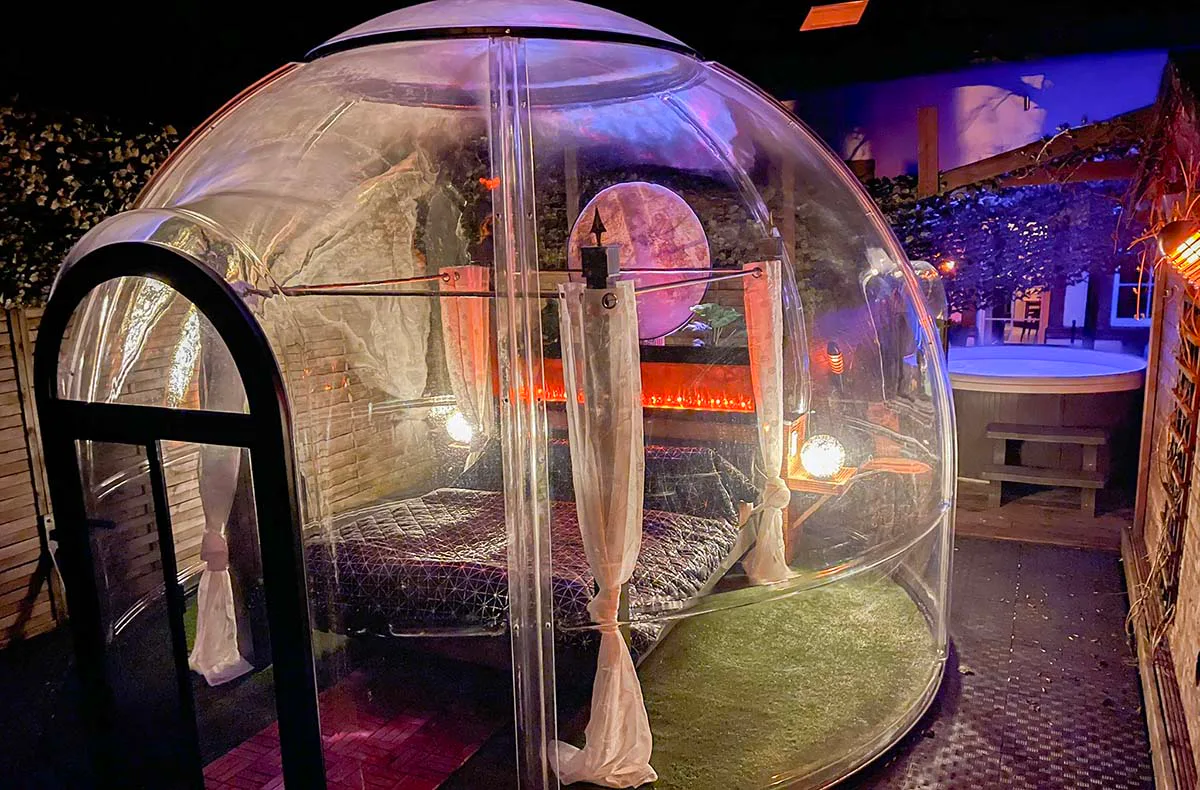Bubble Hotel mit Apartment und Whirlpool Raum Gerolstein für 2 - 9