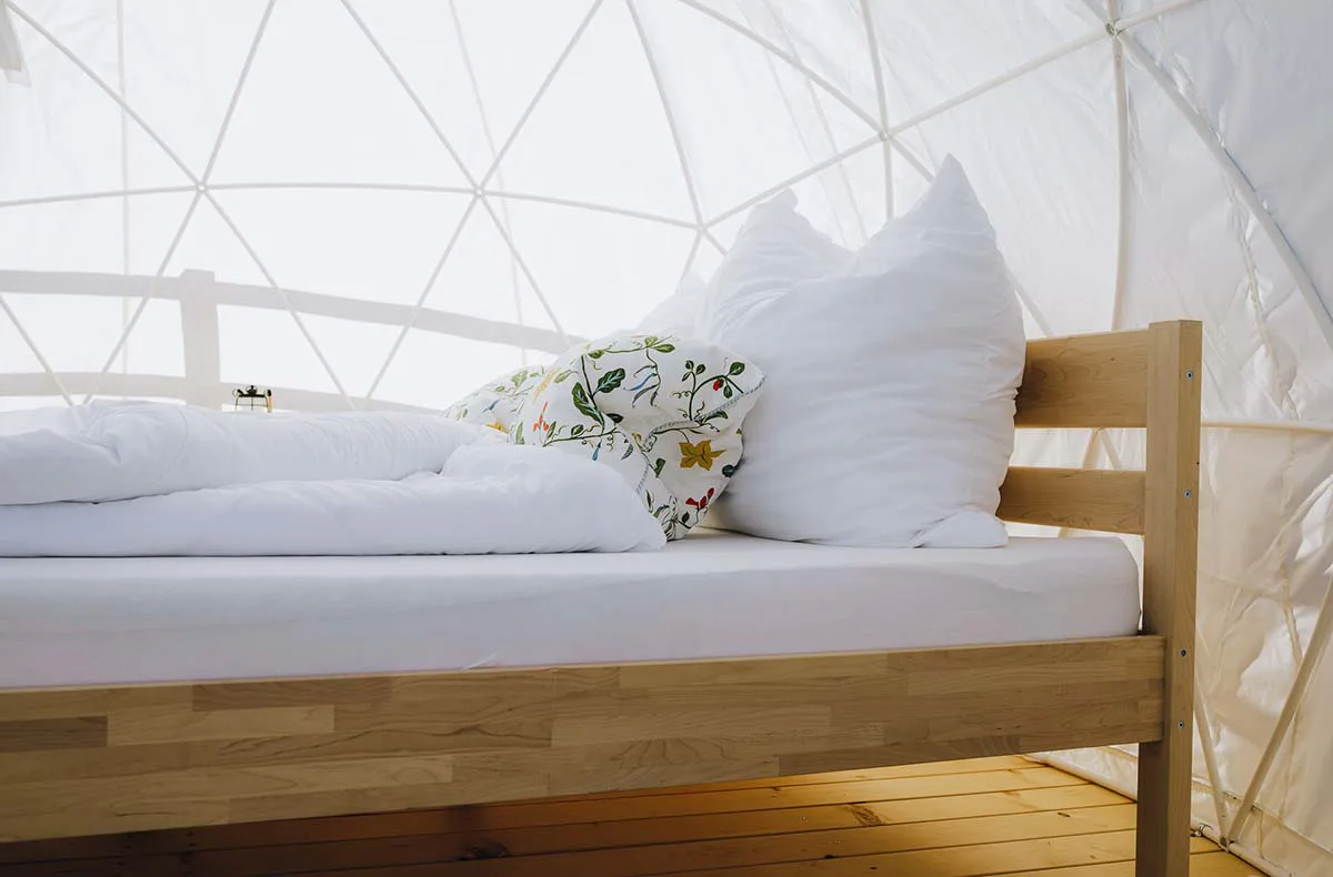 Bubble Übernachtung in der Bergfenster- Suite für 2 (1 Nacht) in Vella - 2