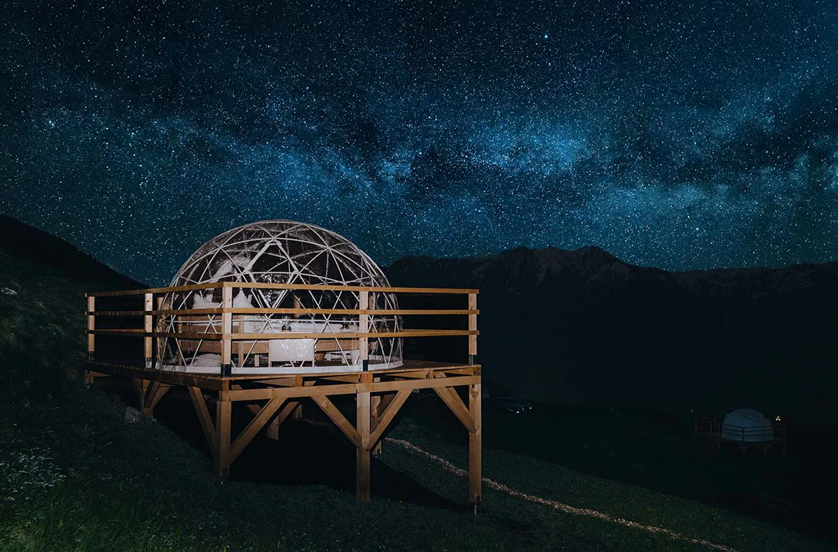 Bubble Übernachtung in der Sternengucker Suite für 2 (1 Nacht) in Vella - 1