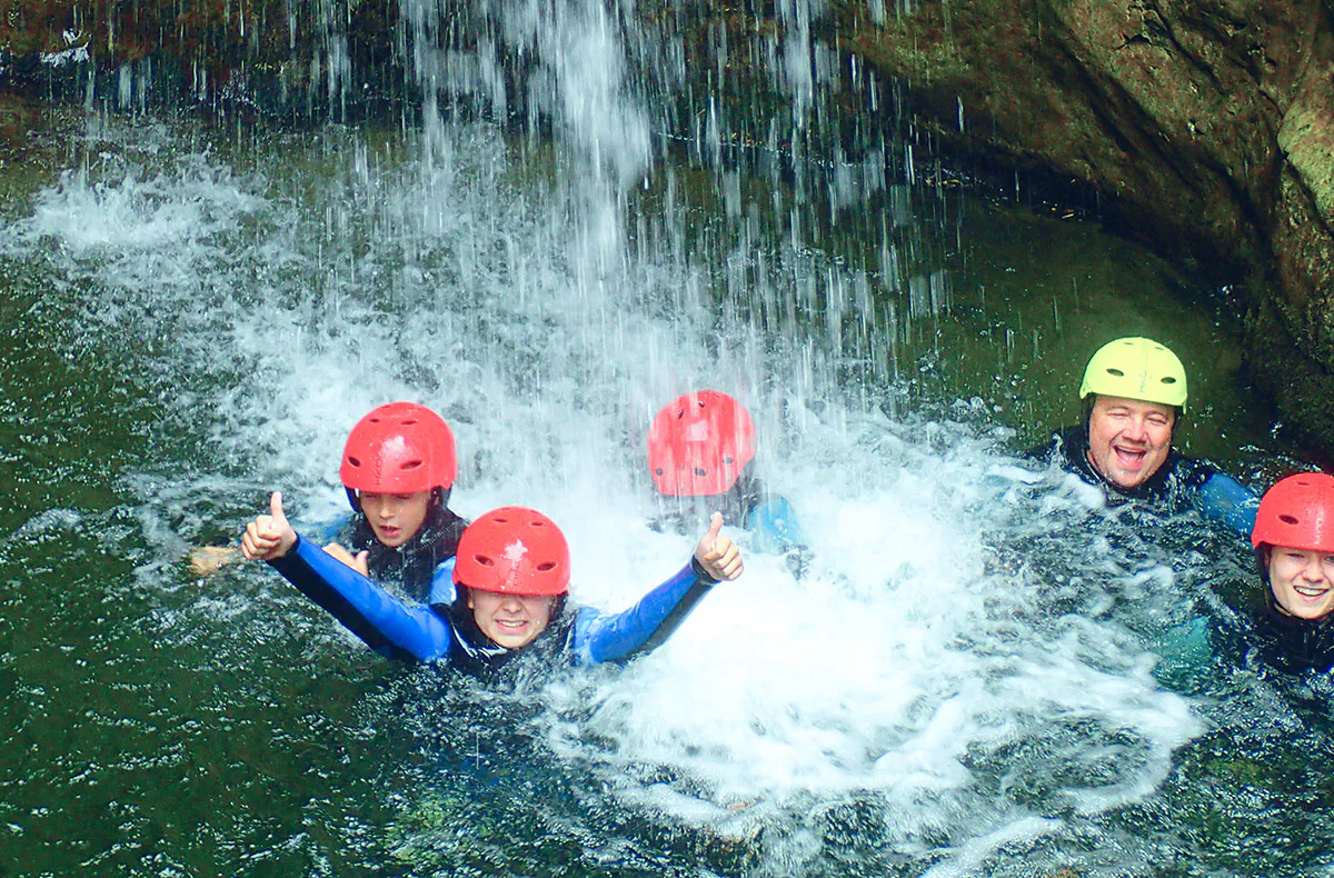 Canyoning in der Almbachklamm für Einsteiger (3-4 Std.) - 2
