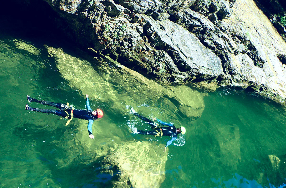 Canyoning in der Almbachklamm für Einsteiger (3-4 Std.) - 3